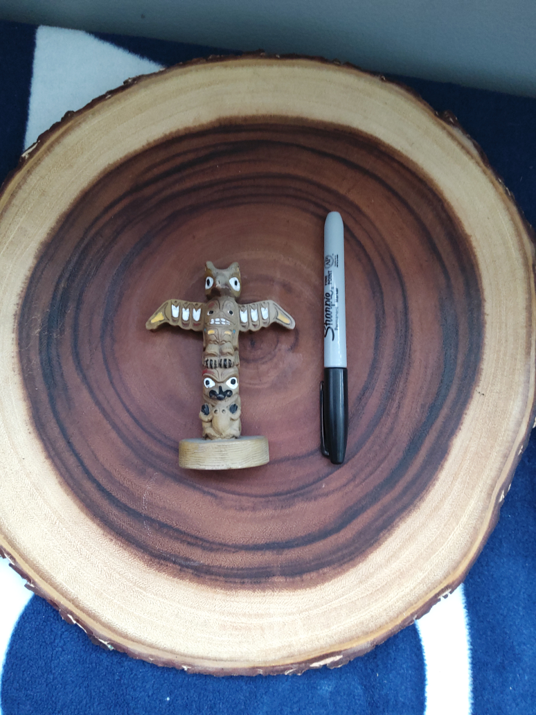 Mini Wooden Totem Pole - photo 3