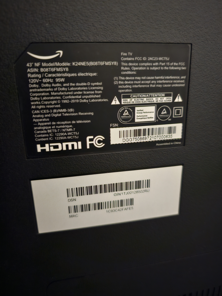 Amazon Fire TV 43" 4-Series 4K UHD smart TV image indicator(5)