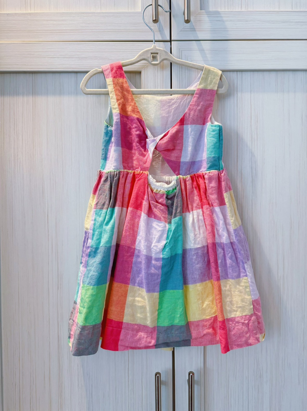 #freecycle give away Gap baby girl rainbow dress - photo 2