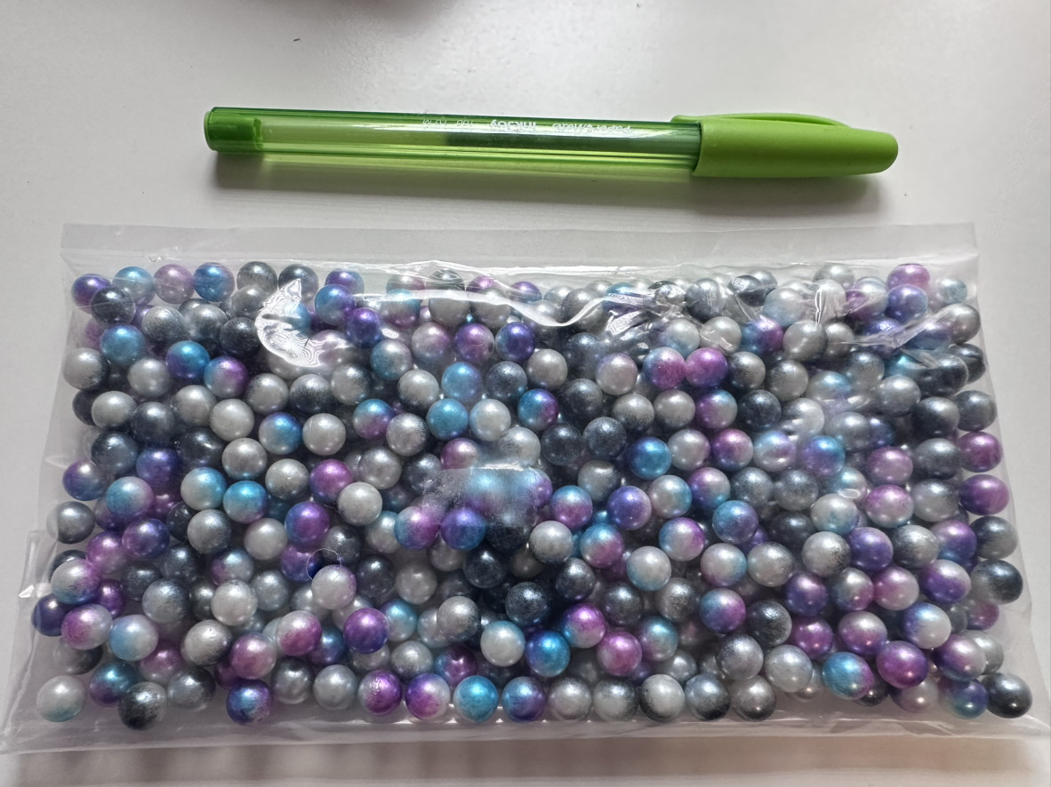Approx. 400 Faux pearl mixed (for DIY/makeup brush storage)
