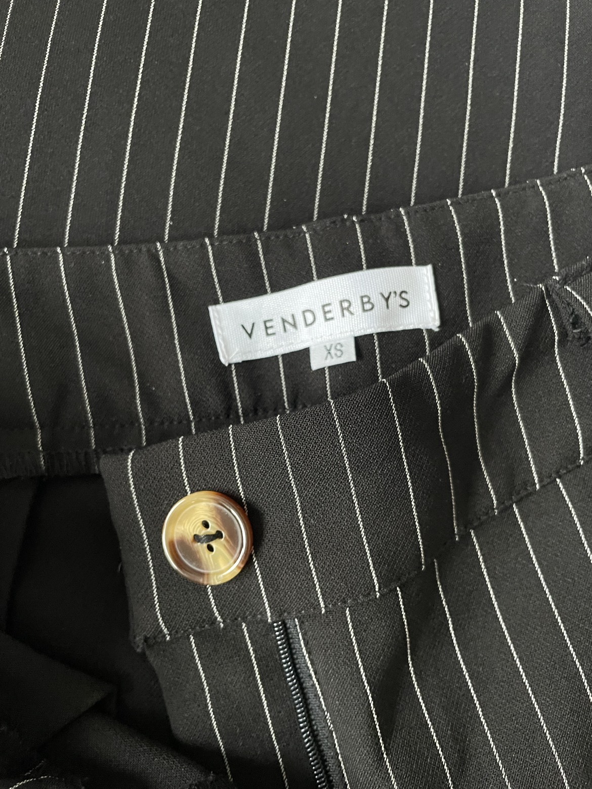 Venderbys Levi Pants - Black Striped - photo 3