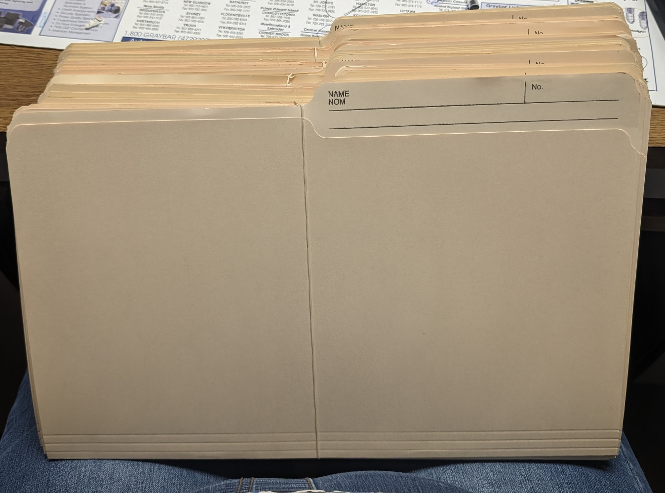 150 Legal Size Manilla Folders thumbnail
