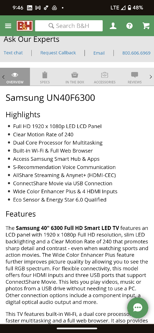 40 Inch Samsung tv - photo 4