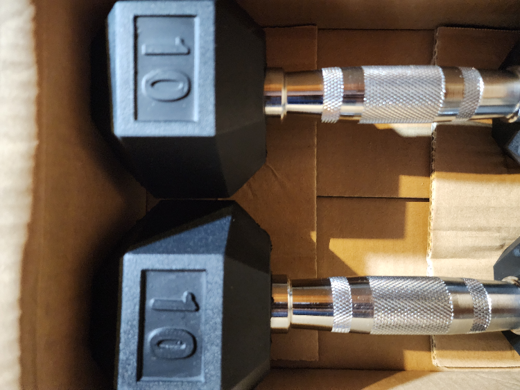 10lb Hex Dumbbell - photo 2