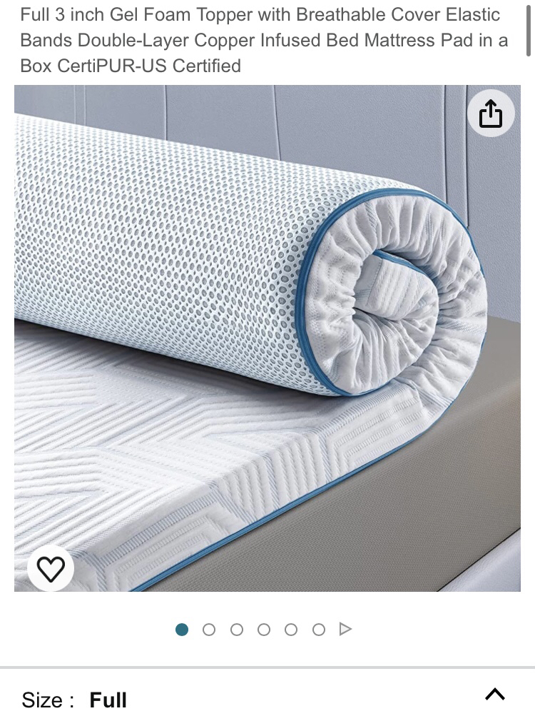 Full size Mattress topper - photo 2