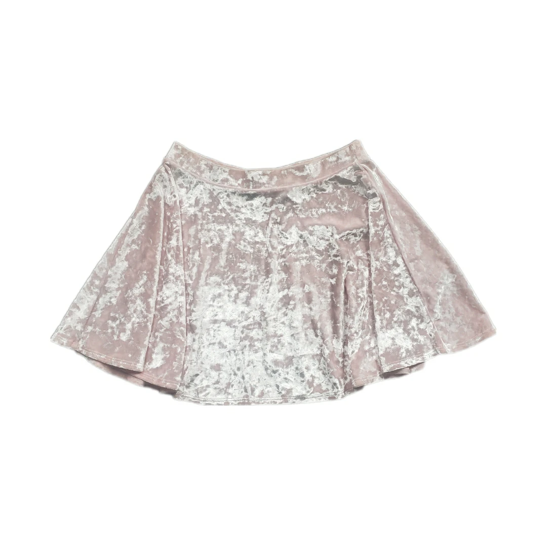 Pink Velvet Skirt - A-line Flair - Coquette / Balletcore Style image indicator(2)