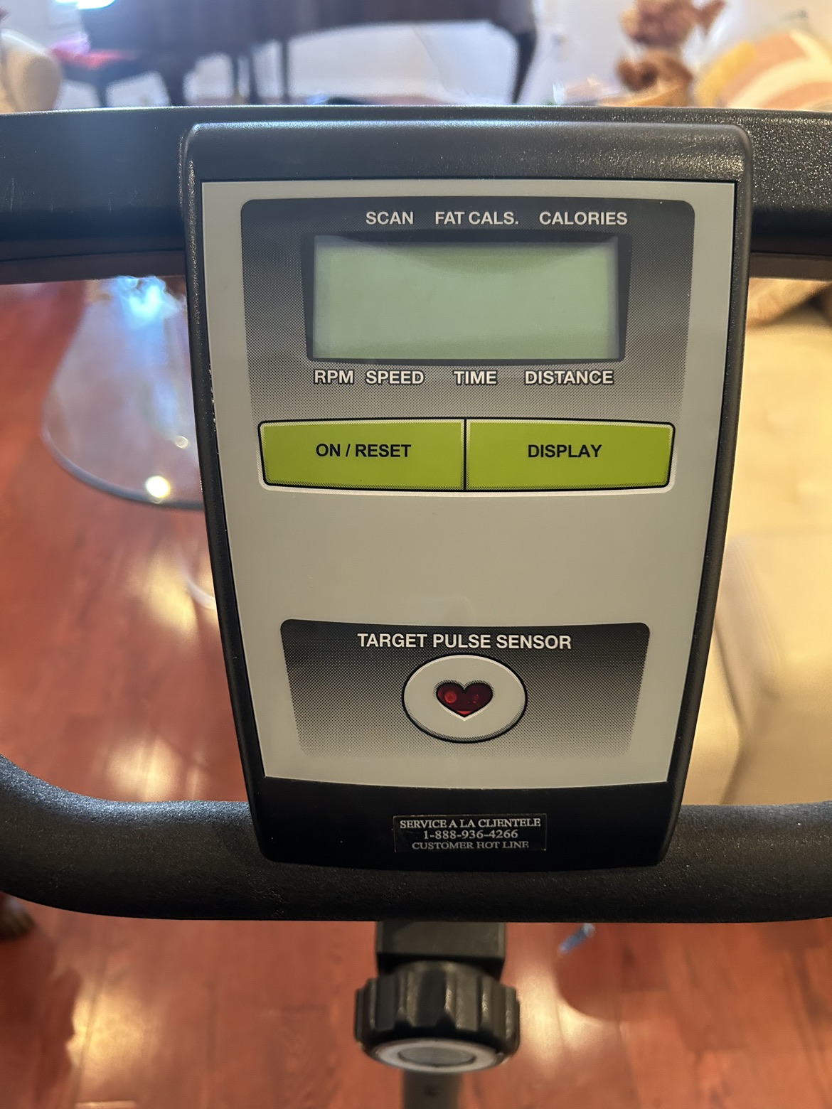 Stationary bike exercise image indicator(2)