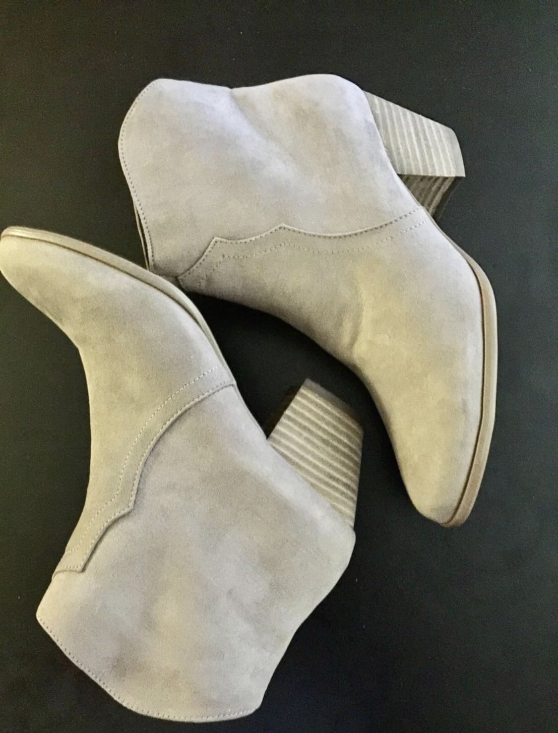 NEW Grey Bootie in the box  SIZE 9 image indicator(3)