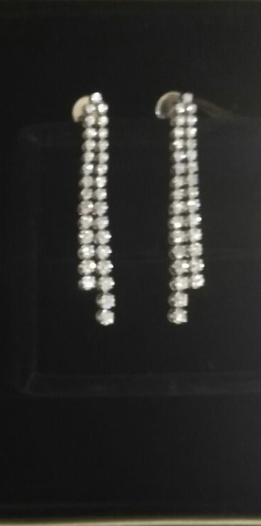 Natural Diamond Earrings with certificate - photo 2