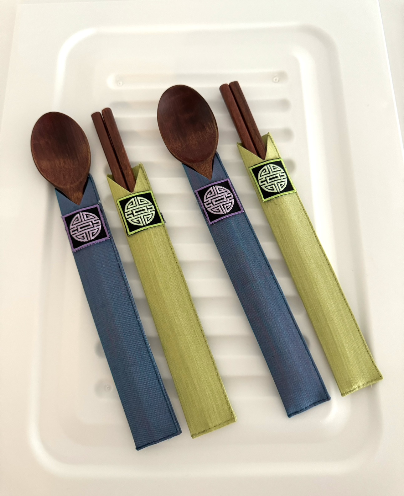 Korean Wooden Spoon and Chopsticks Set [NEW] image indicator(3)