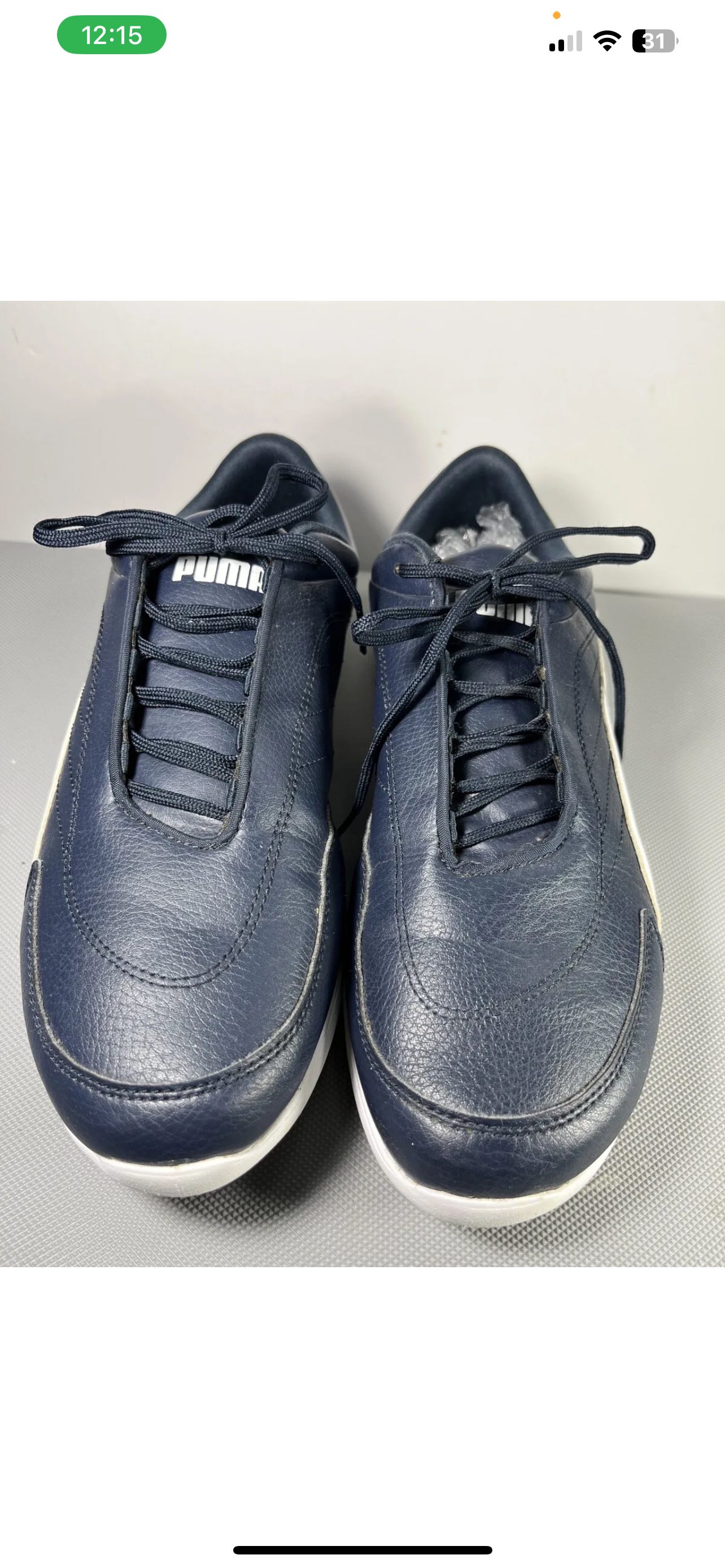 puma mens shoes BMW M Motorsport Kart Cat III Trainers Size 8.5 image indicator(3)