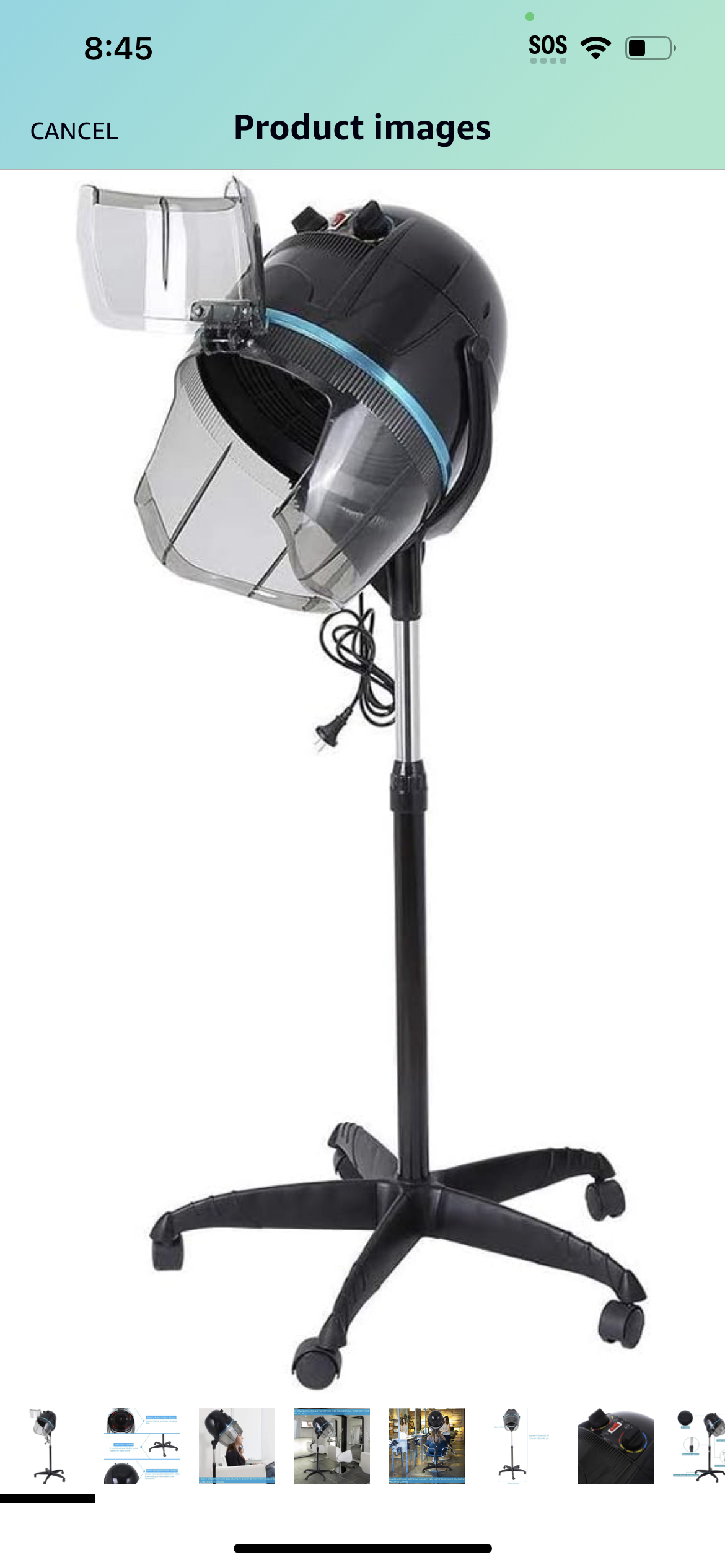 Stand hair dryer #394 thumbnail