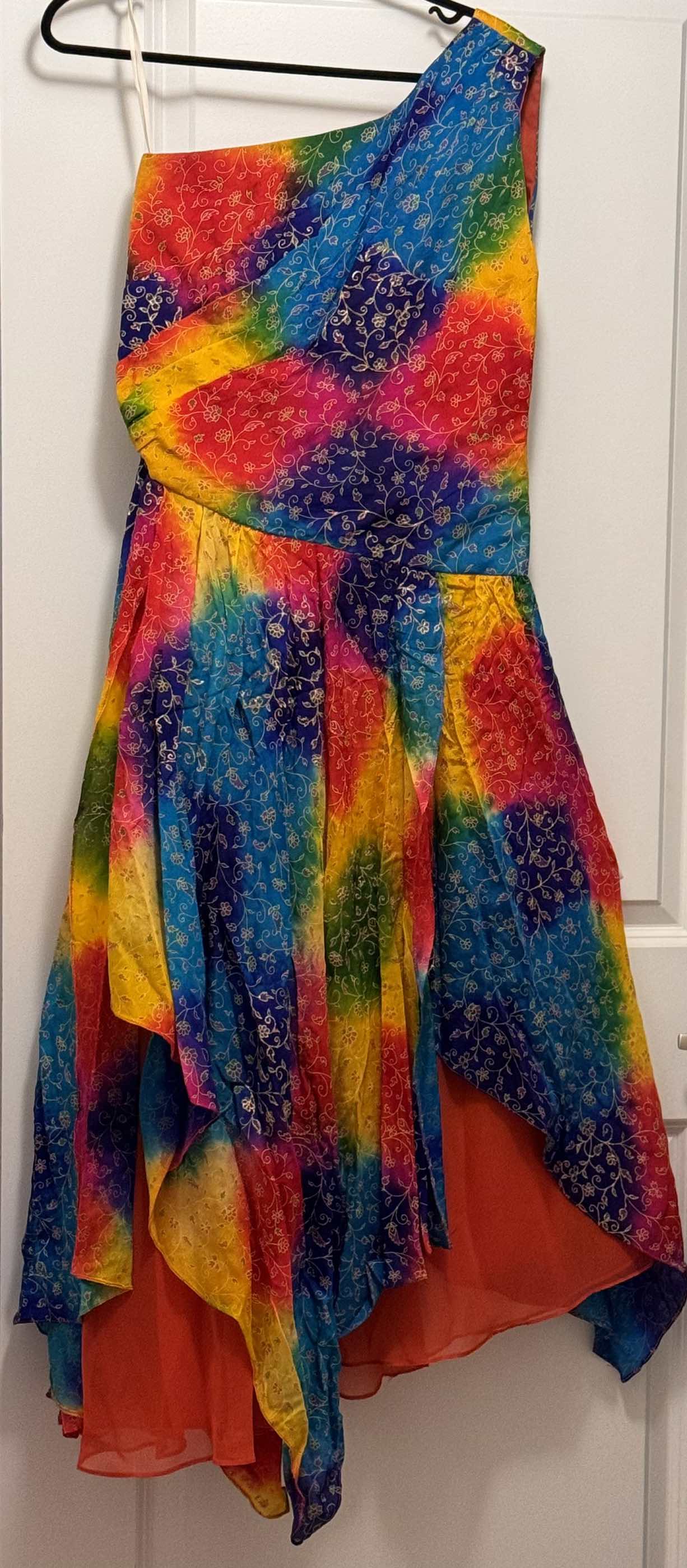 Dress made from Indian Sari