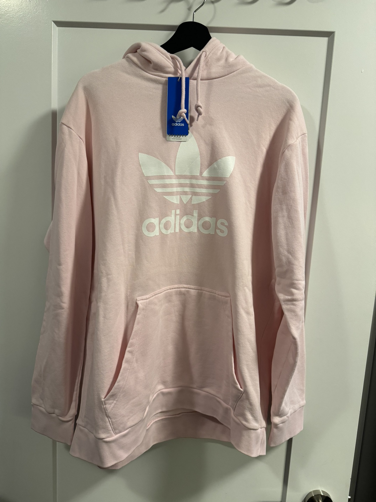 Men’s Adidas Hoodie - Pink - Size XL