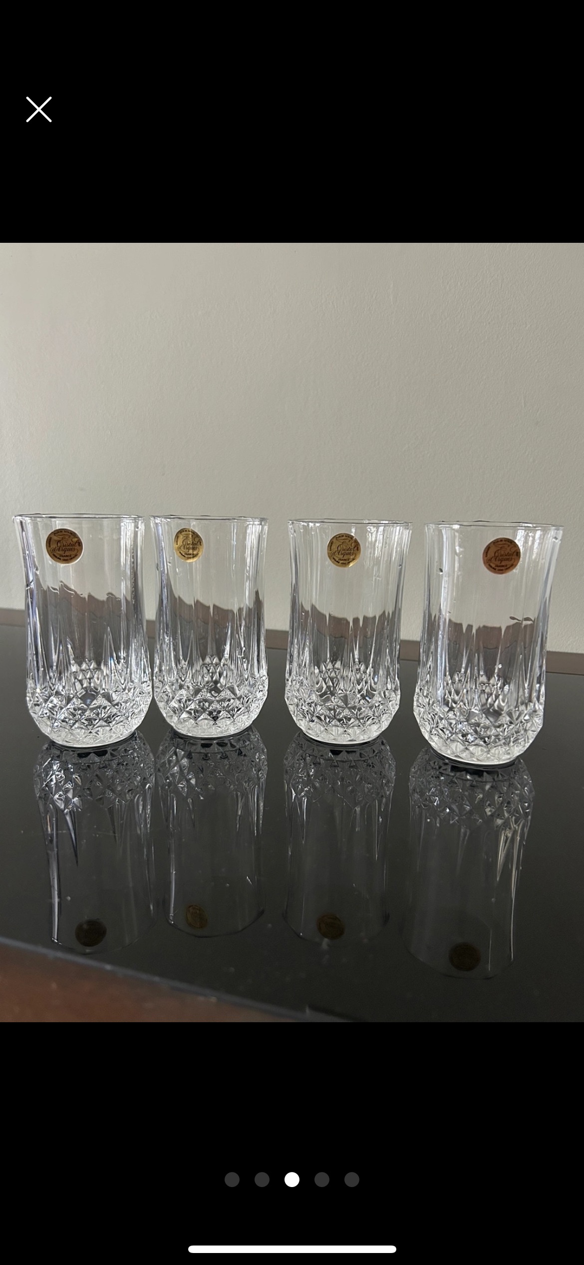 Crystal glasses （ New） image indicator(2)