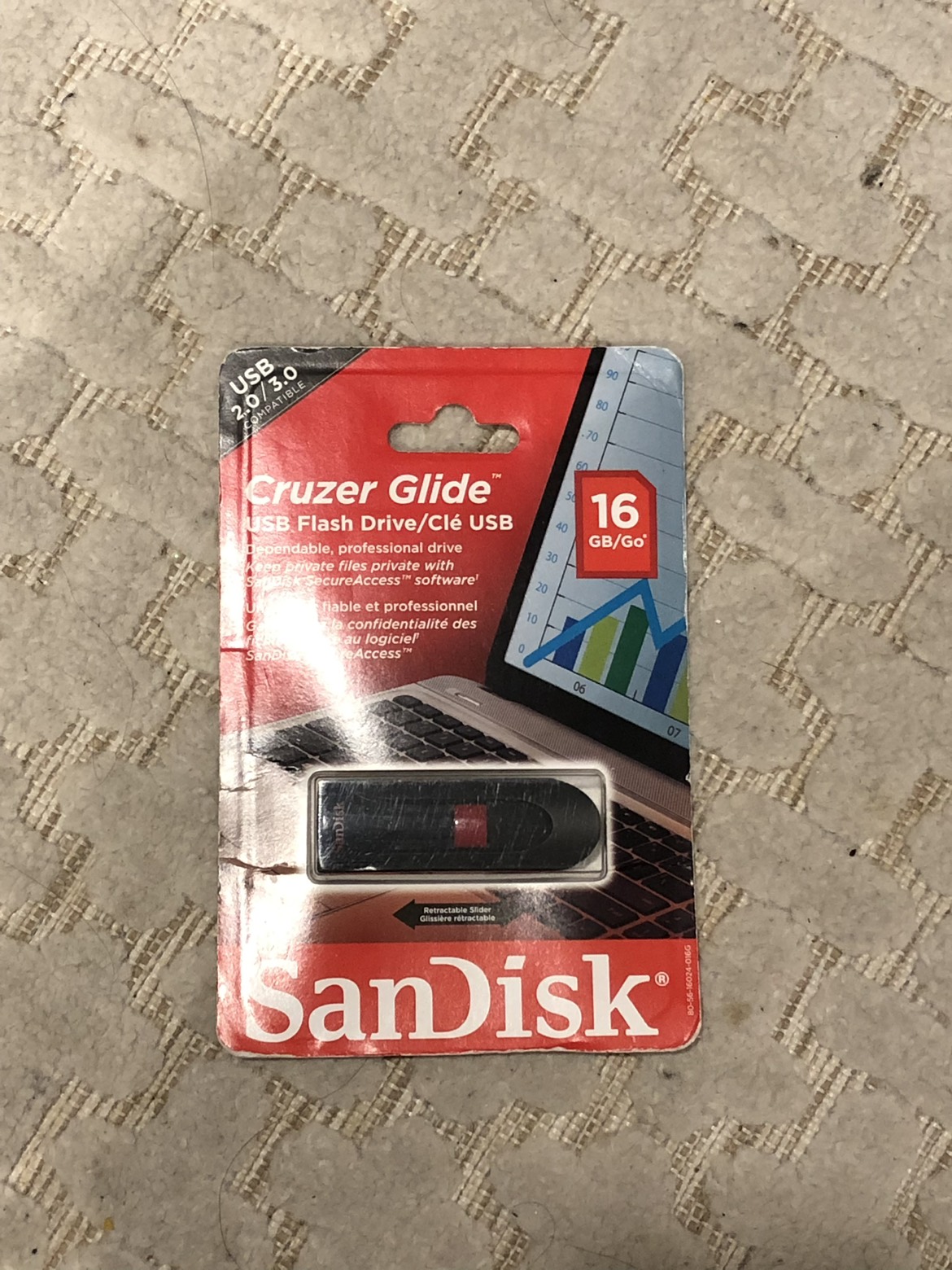 Sandisk 16gb Flash Drive thumbnail