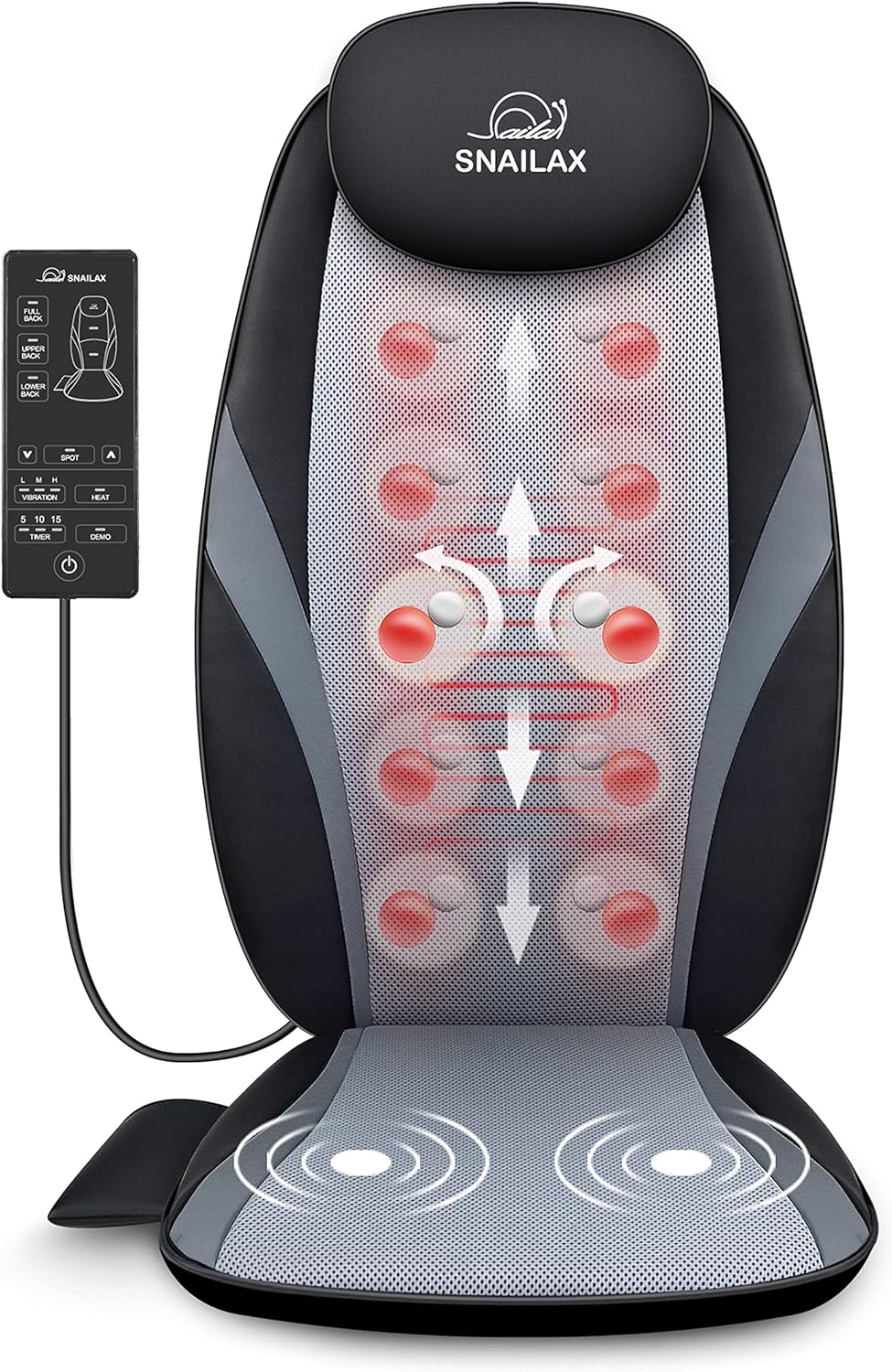 New Snailax Back Massager with Heat