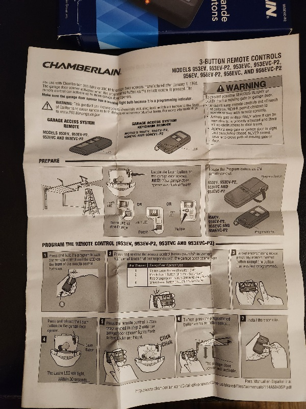 Garage Door Remote image indicator(3)
