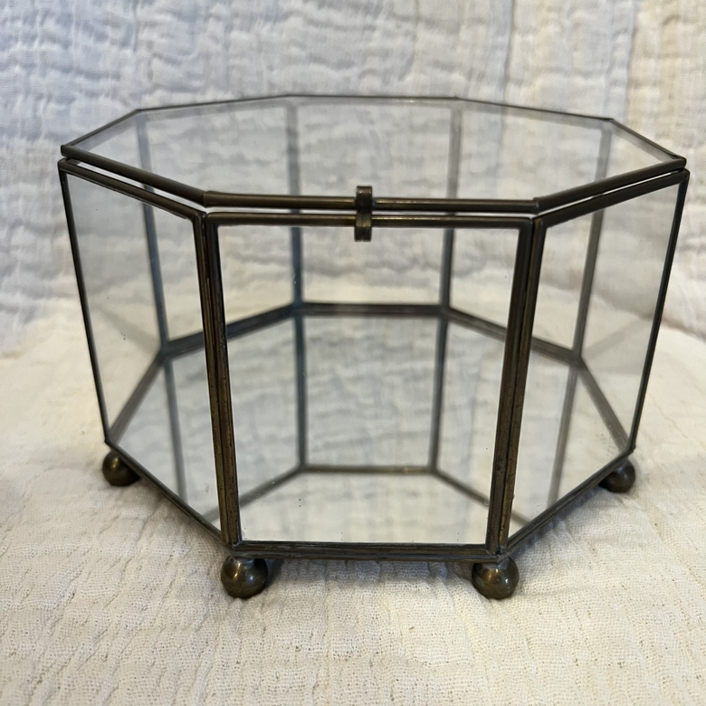 Brass & Glass Display Box - photo 2