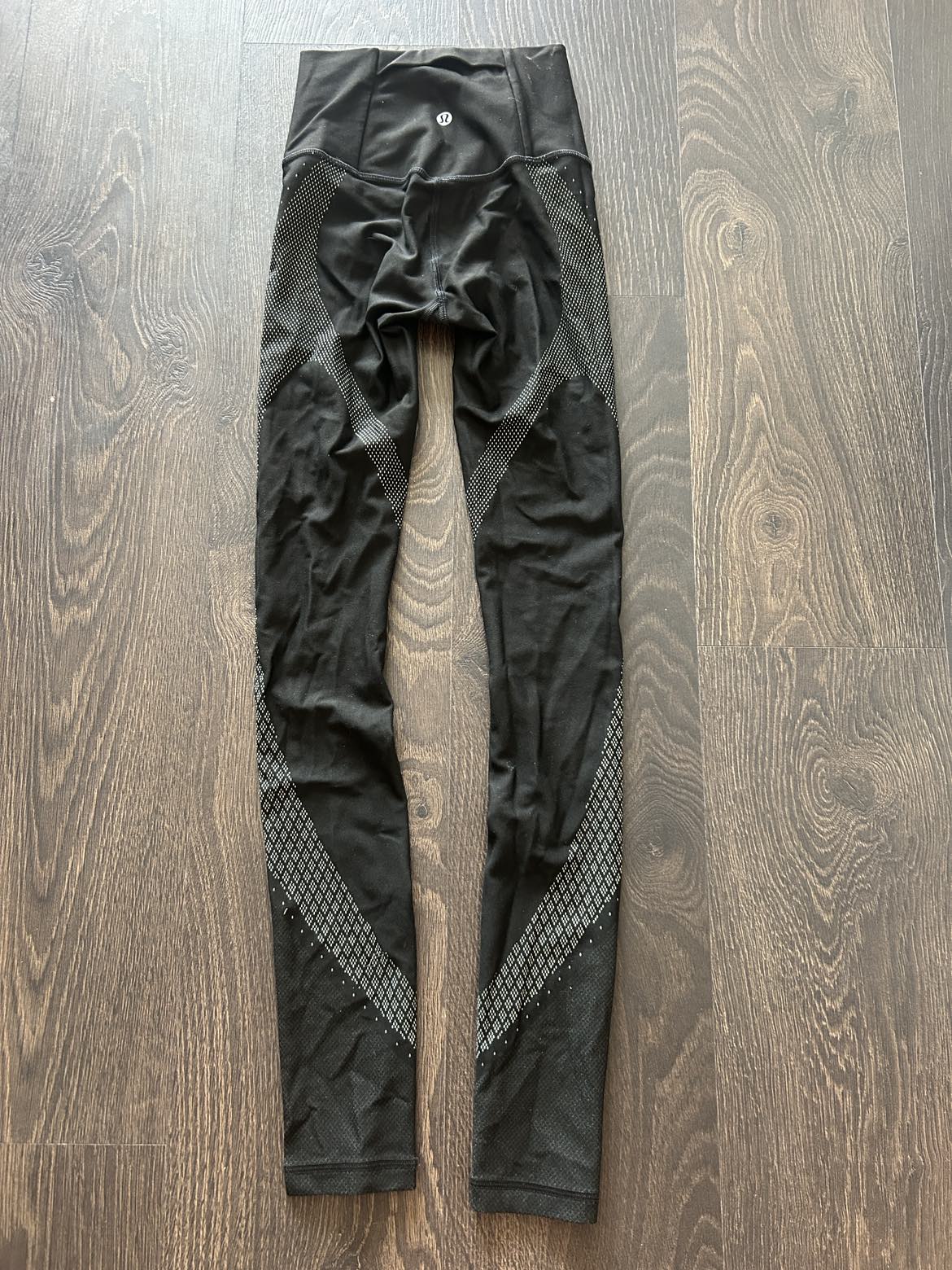 Women’s Black/green Lulu tights