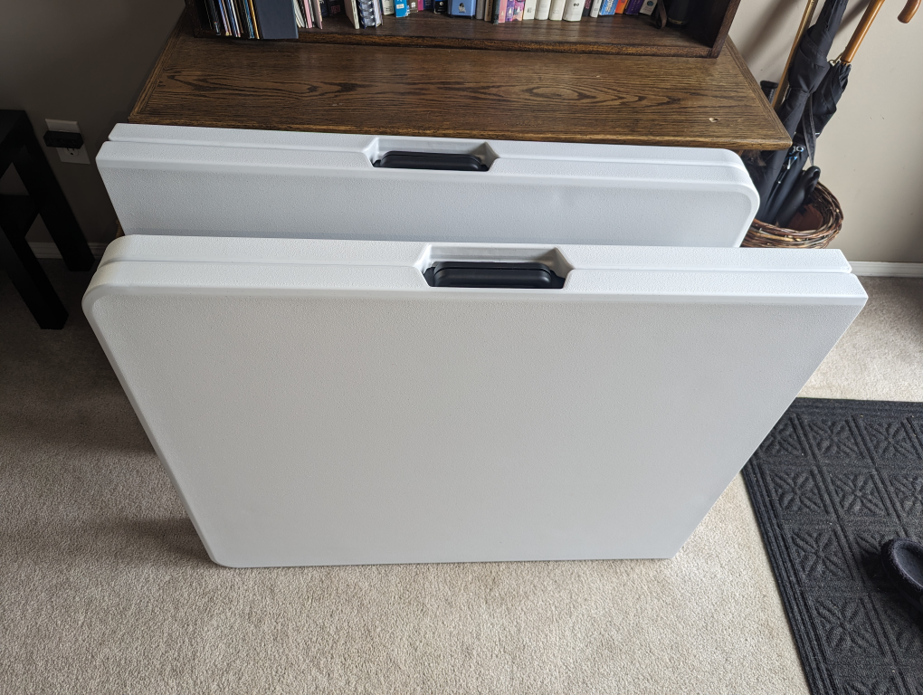 X2 Maxchief Heavy Duty 6ft Folding Table