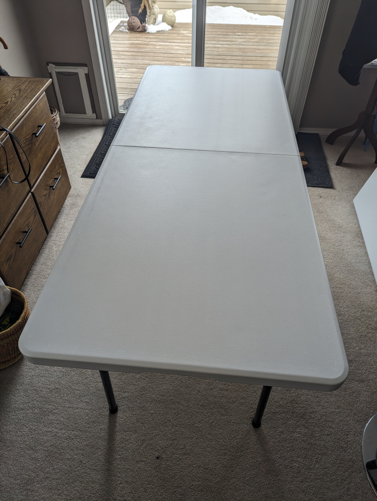 X2 Maxchief Heavy Duty 6ft Folding Table - photo 5
