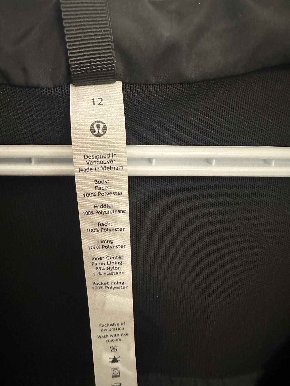 Lululemon Rain Rebel Jacket Size 12 New with Tags - photo 4
