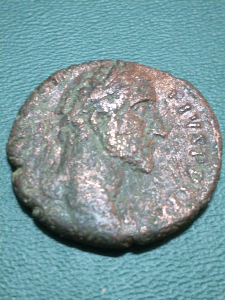 138-161 AD Emperor Antoninus Pius Ancient Roman As coin thumbnail