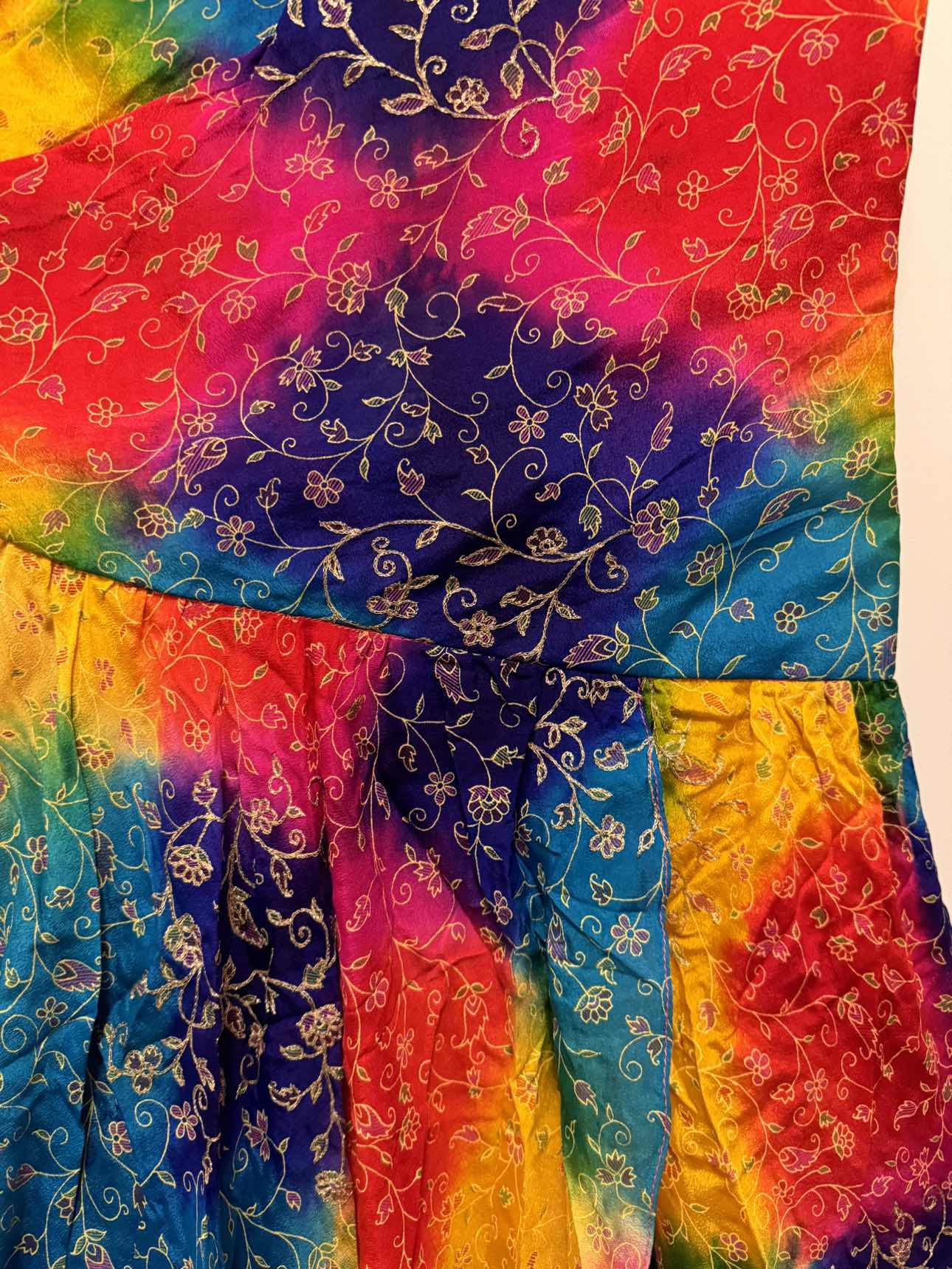 Dress made from Indian Sari - photo 2