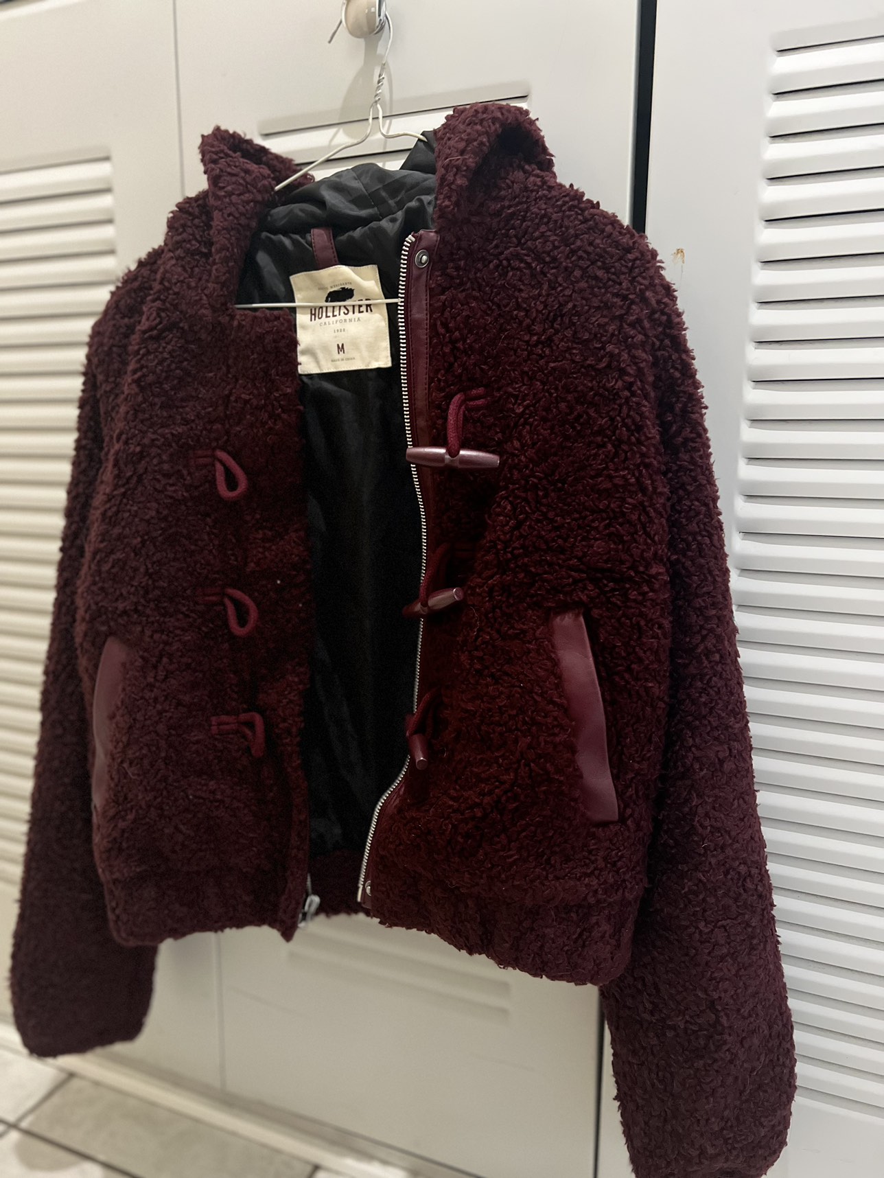 Hollister sweater maroon - photo 4