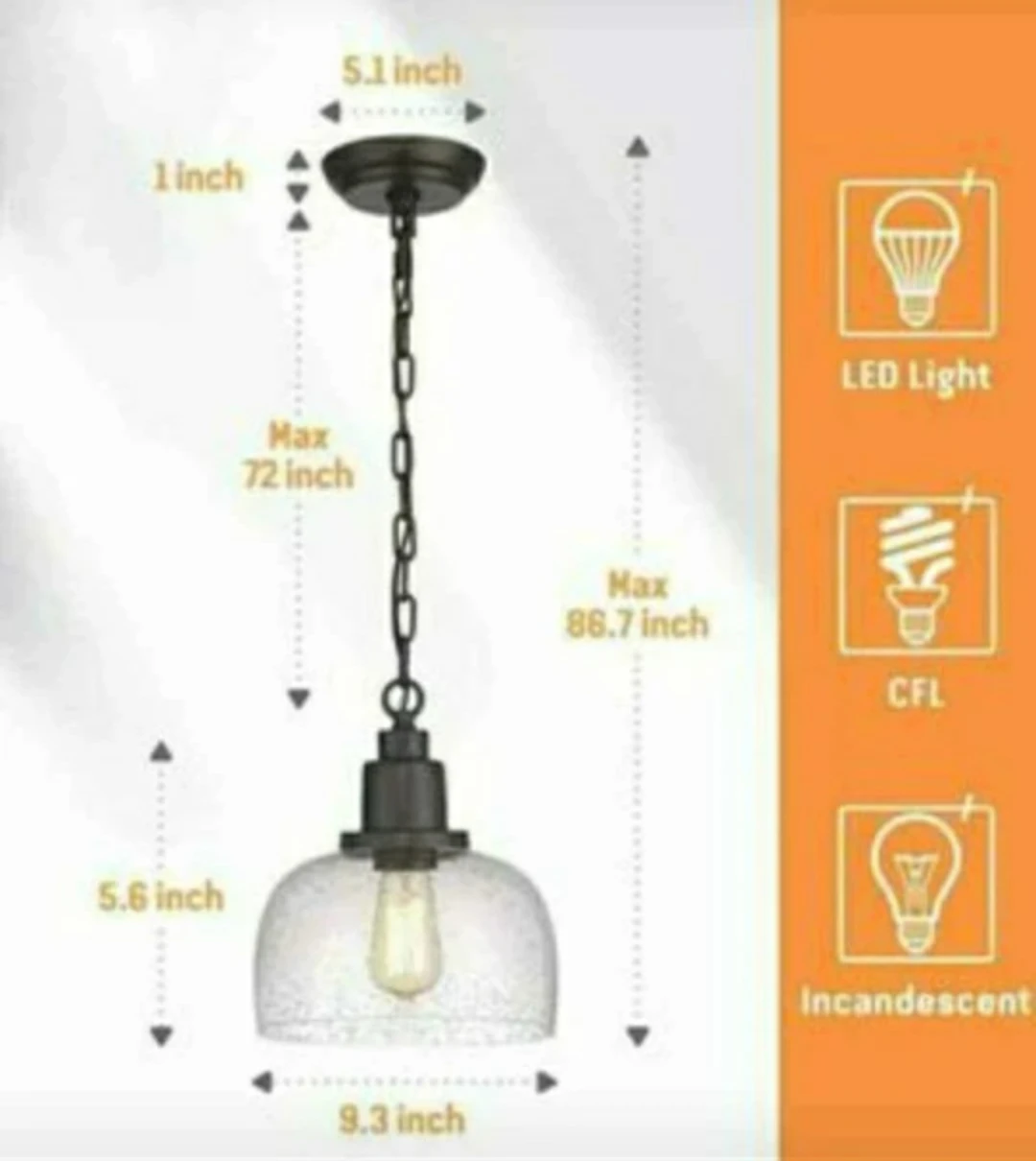 NEW Farmhouse Pendant Light - photo 3