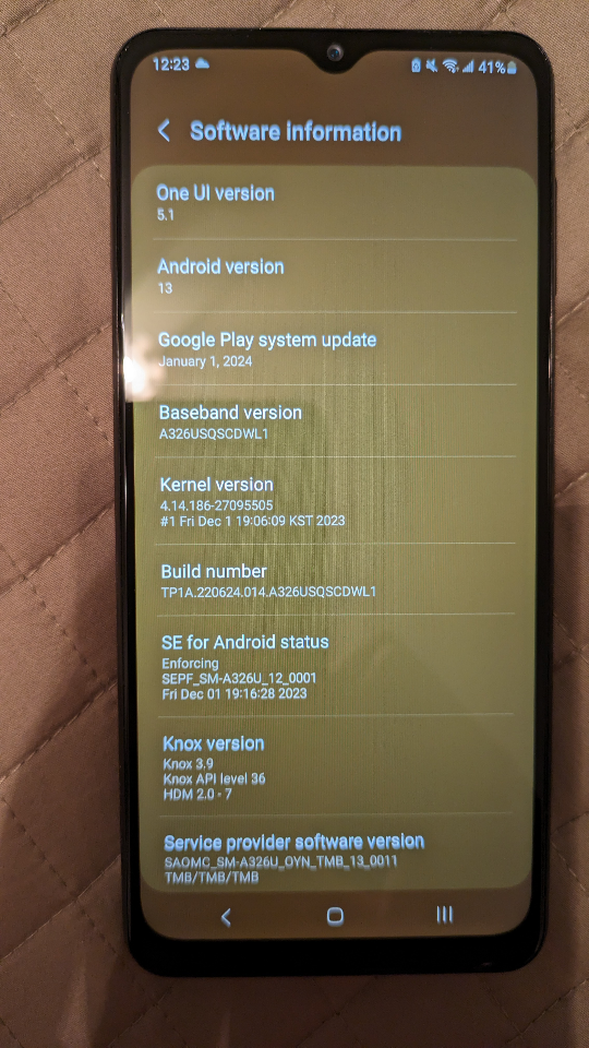 Samsung A32 smart phone (unlocked) image indicator(2)