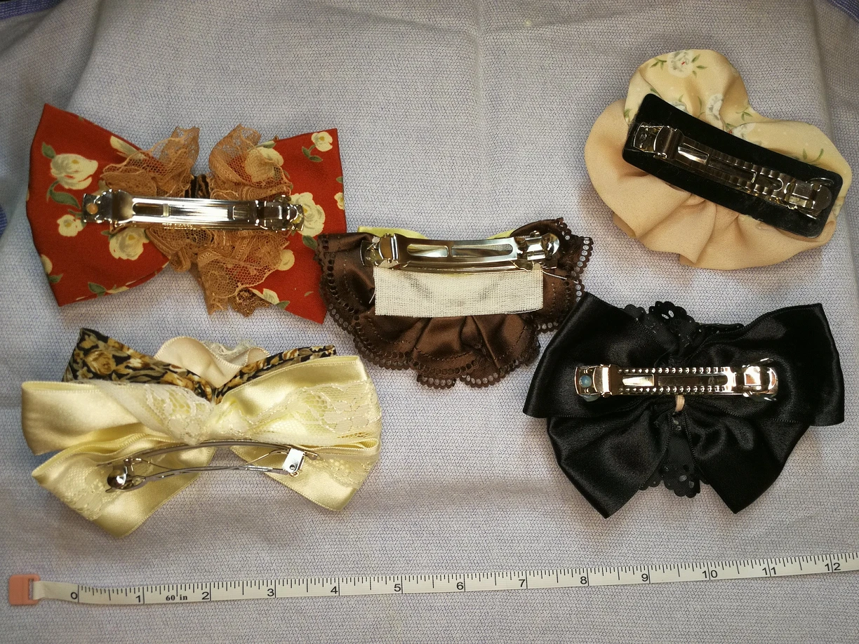 Hair clips ($1 each or $3 for all) image indicator(2)