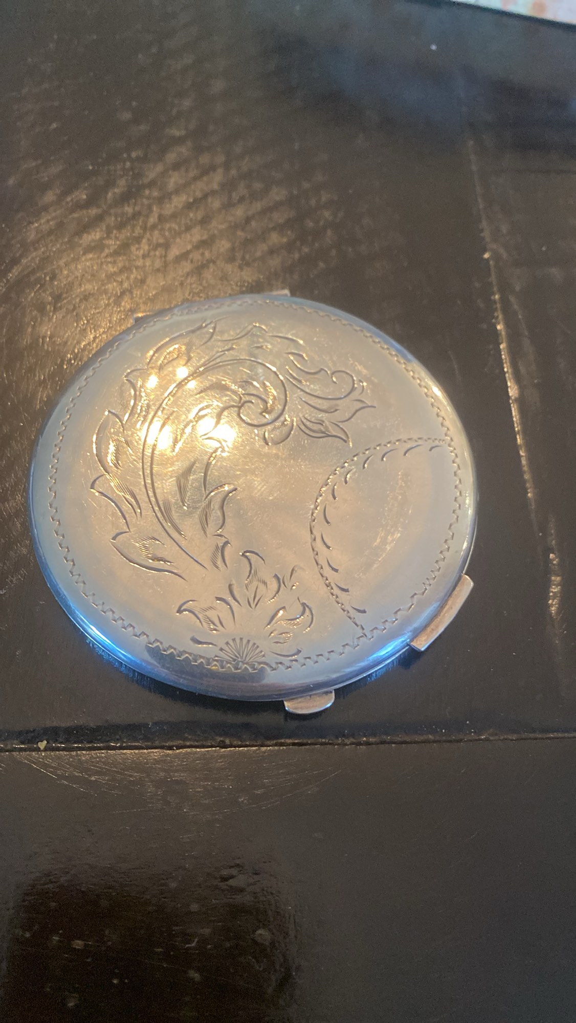Vintage Sterling Silver Women’s Compact