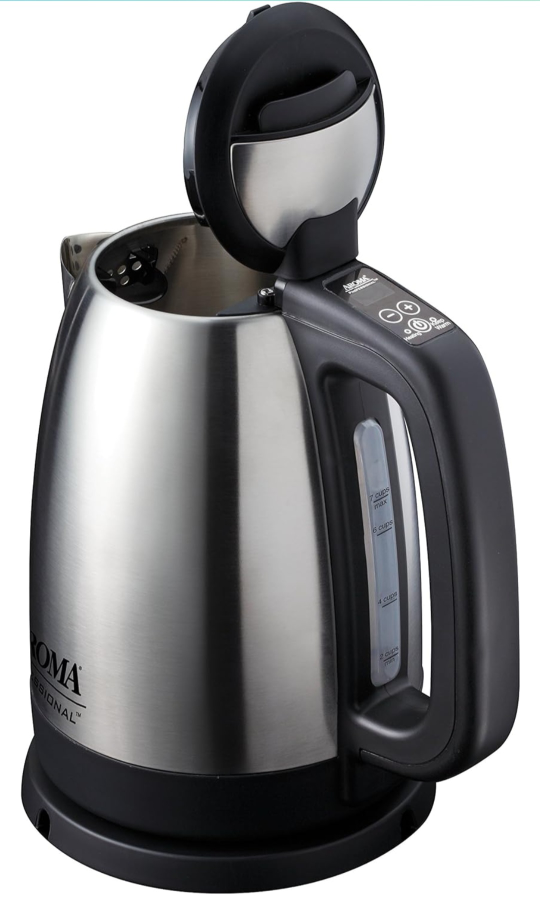 Aroma stainless steel digital electric kettle 1.7 - photo 2