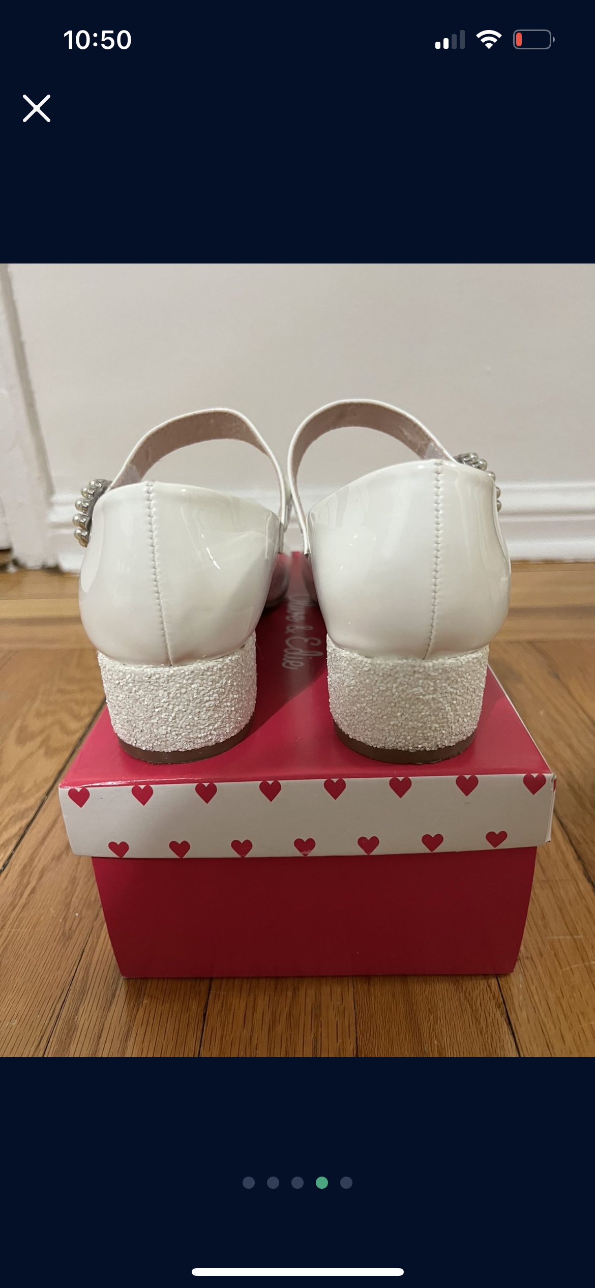 Olive and Edie girls pump image indicator(4)