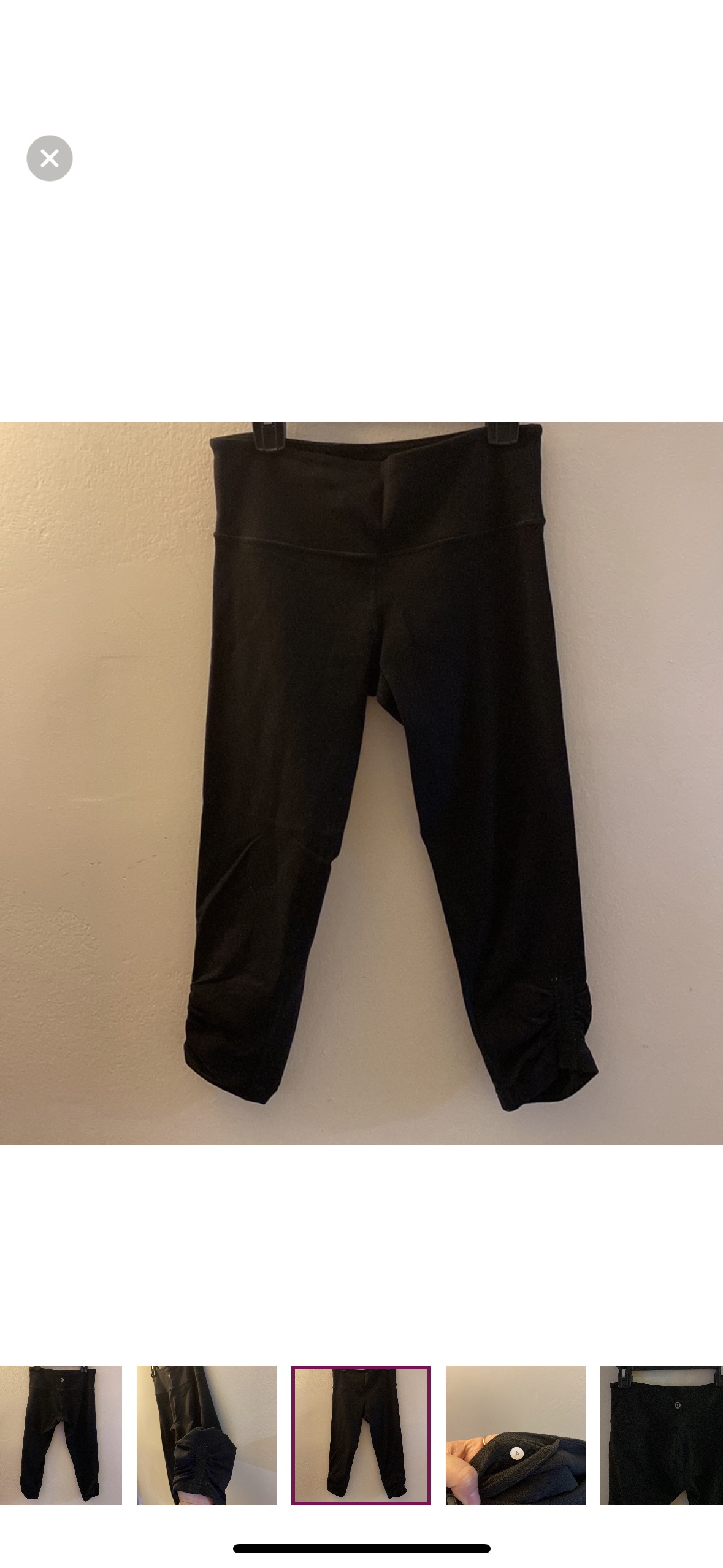 Lululemon Capris size 4 image indicator(3)