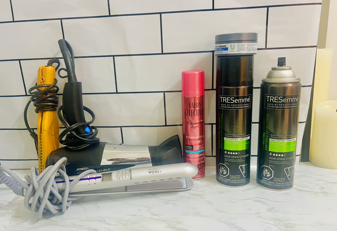 Hair styling tool set image indicator(3)