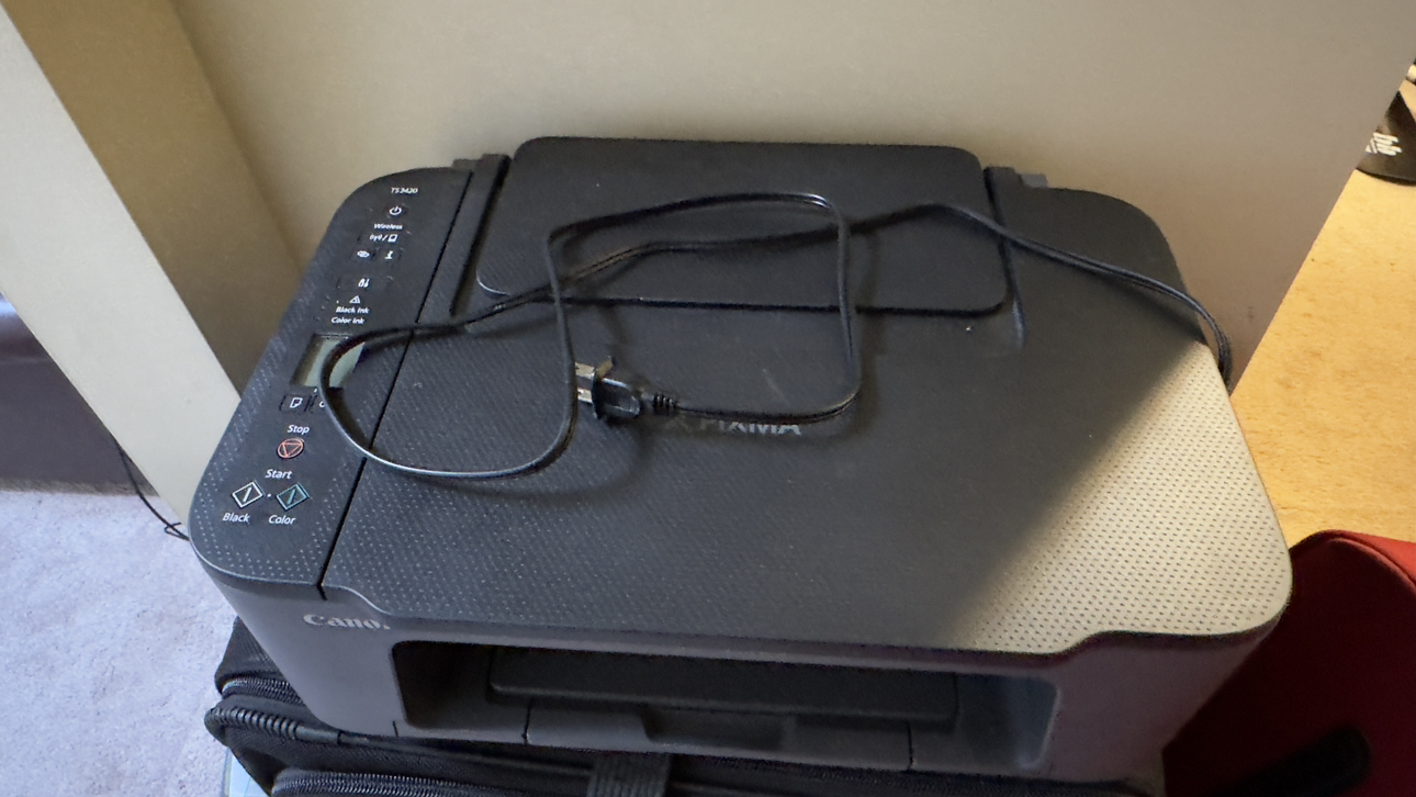 Canon TS3240 Color Printer (Comes with Ink) But no Papers - photo 3