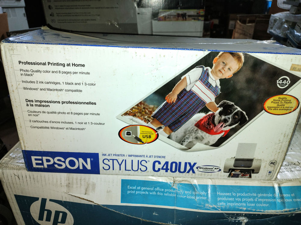 NEW EPSON Color Printer IncJet thumbnail