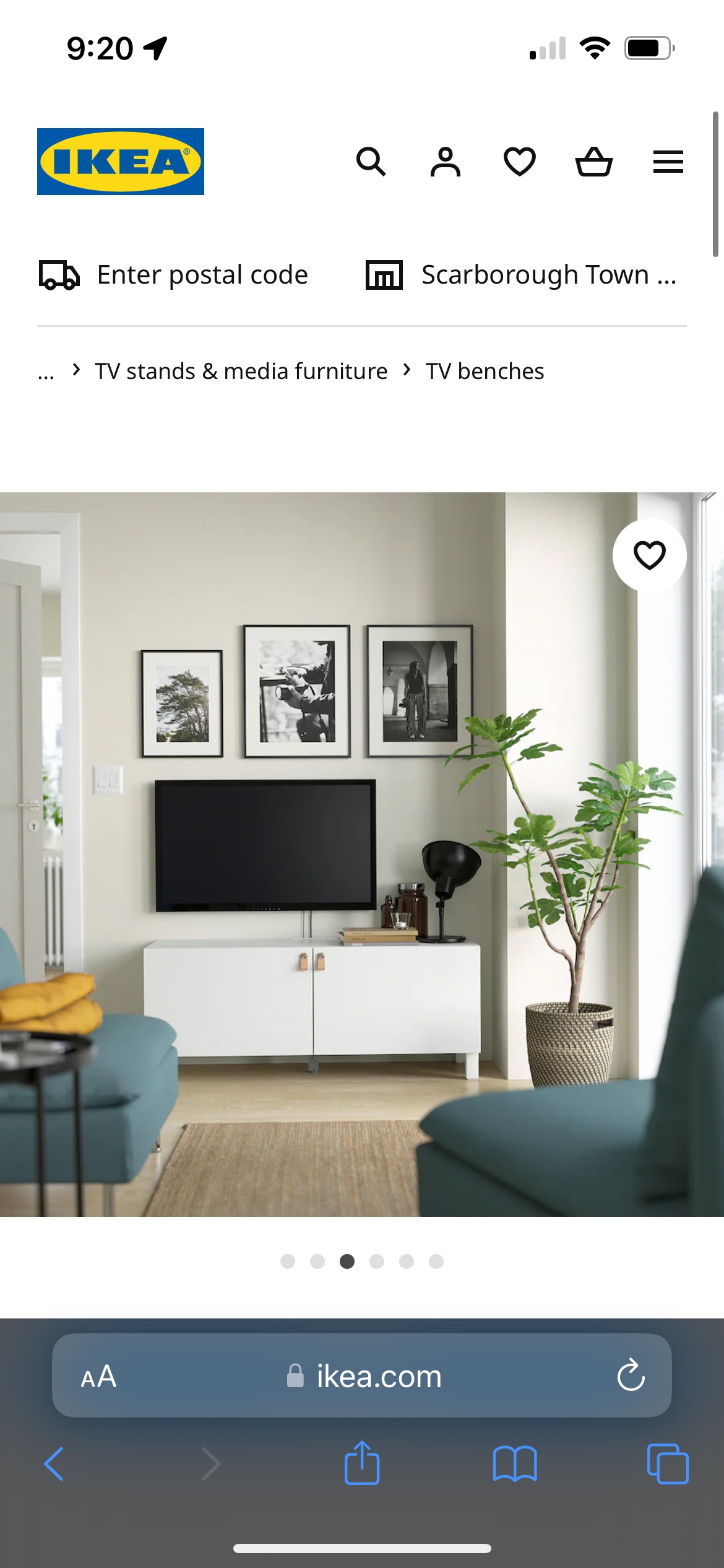 Besta Television Unit