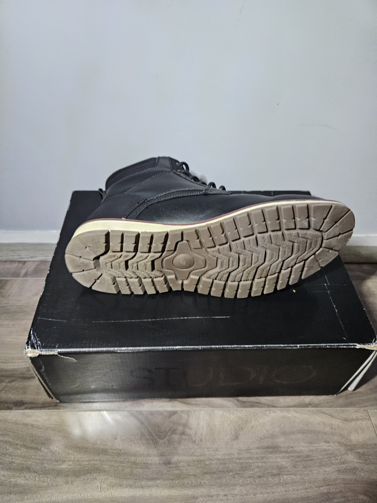 Men's Dress Boots - Flat Heel - Black - photo 5