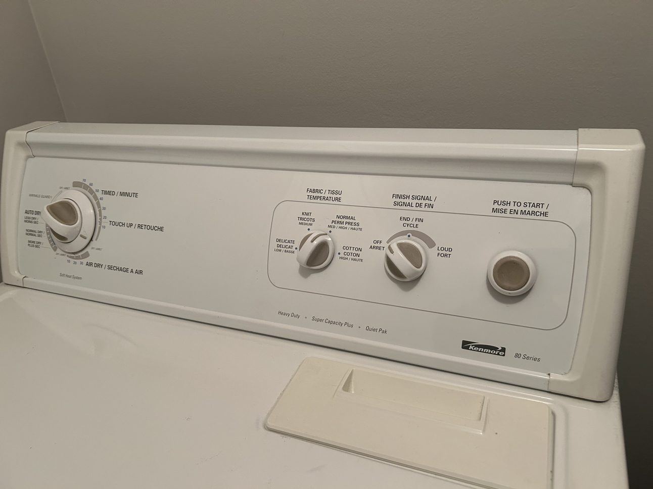 Dryer image indicator(2)