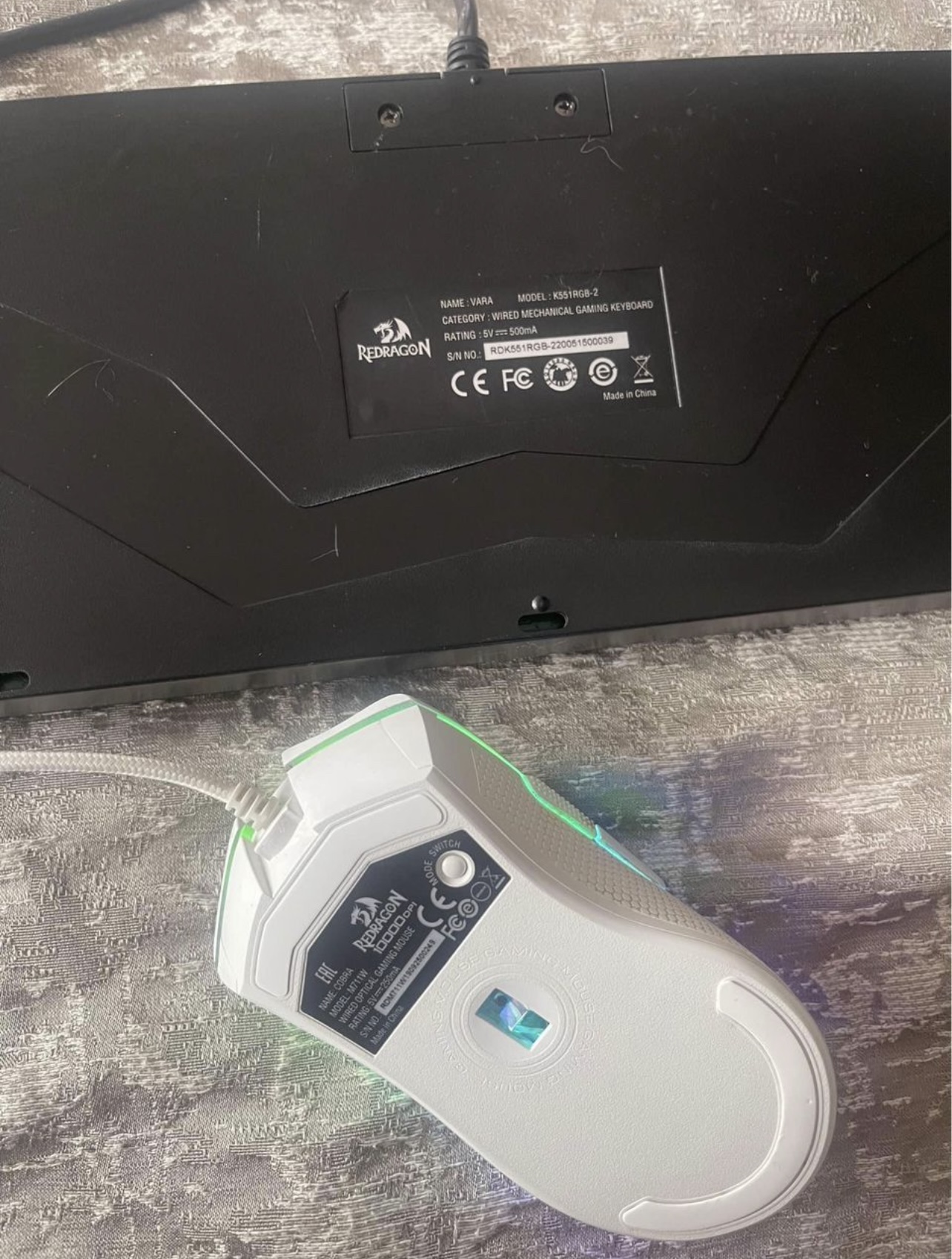 Redragon Gaming Keyboard and Mouse image indicator(4)