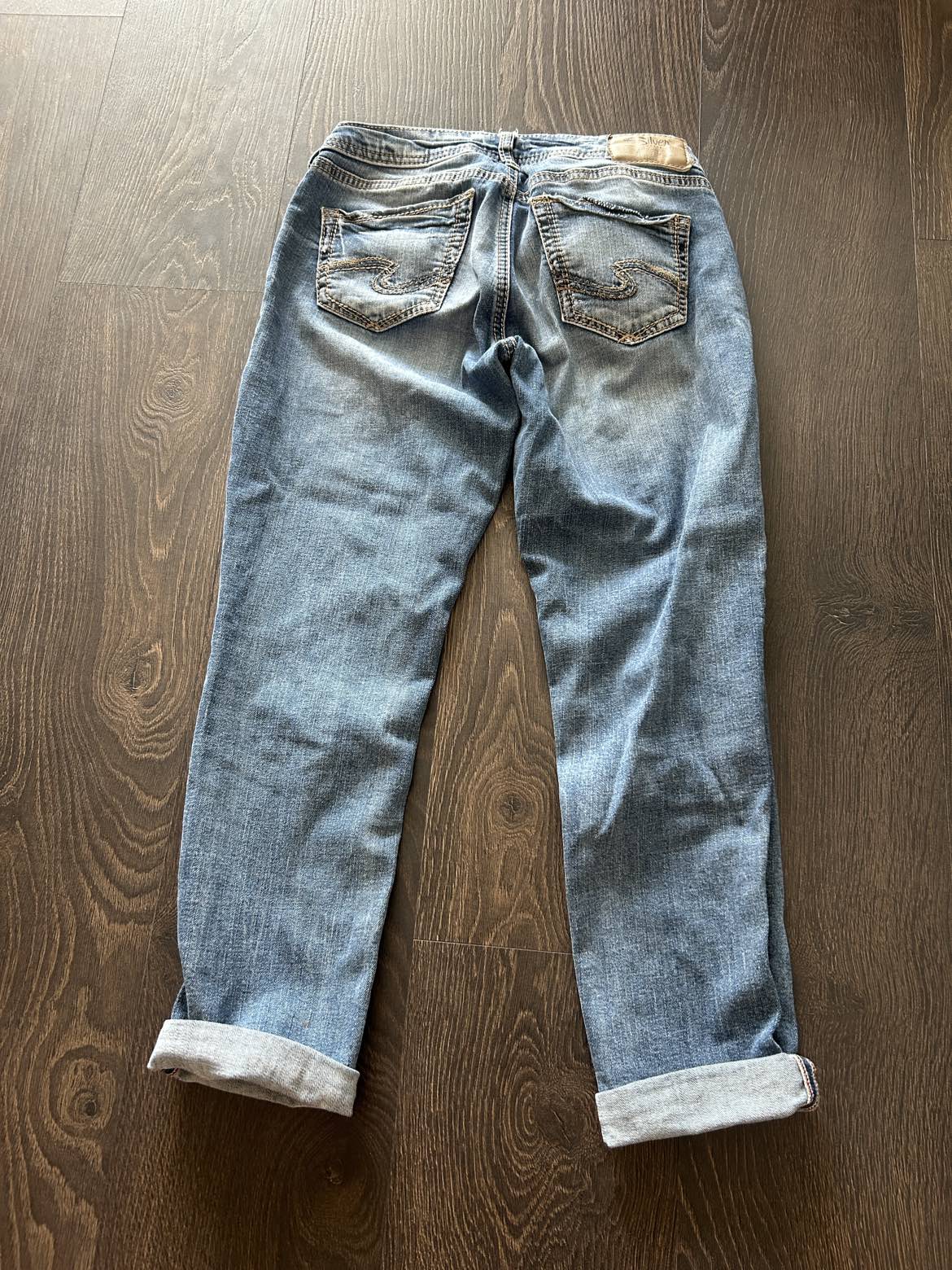 Woman blue jeans - photo 2
