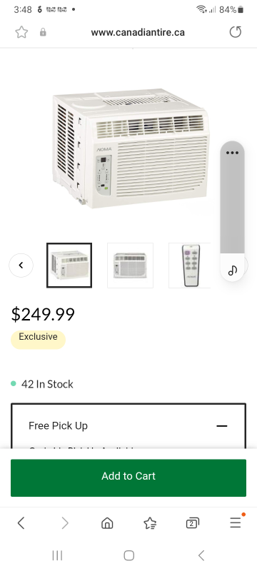Brand new 5000 BTU window air conditioner - photo 2