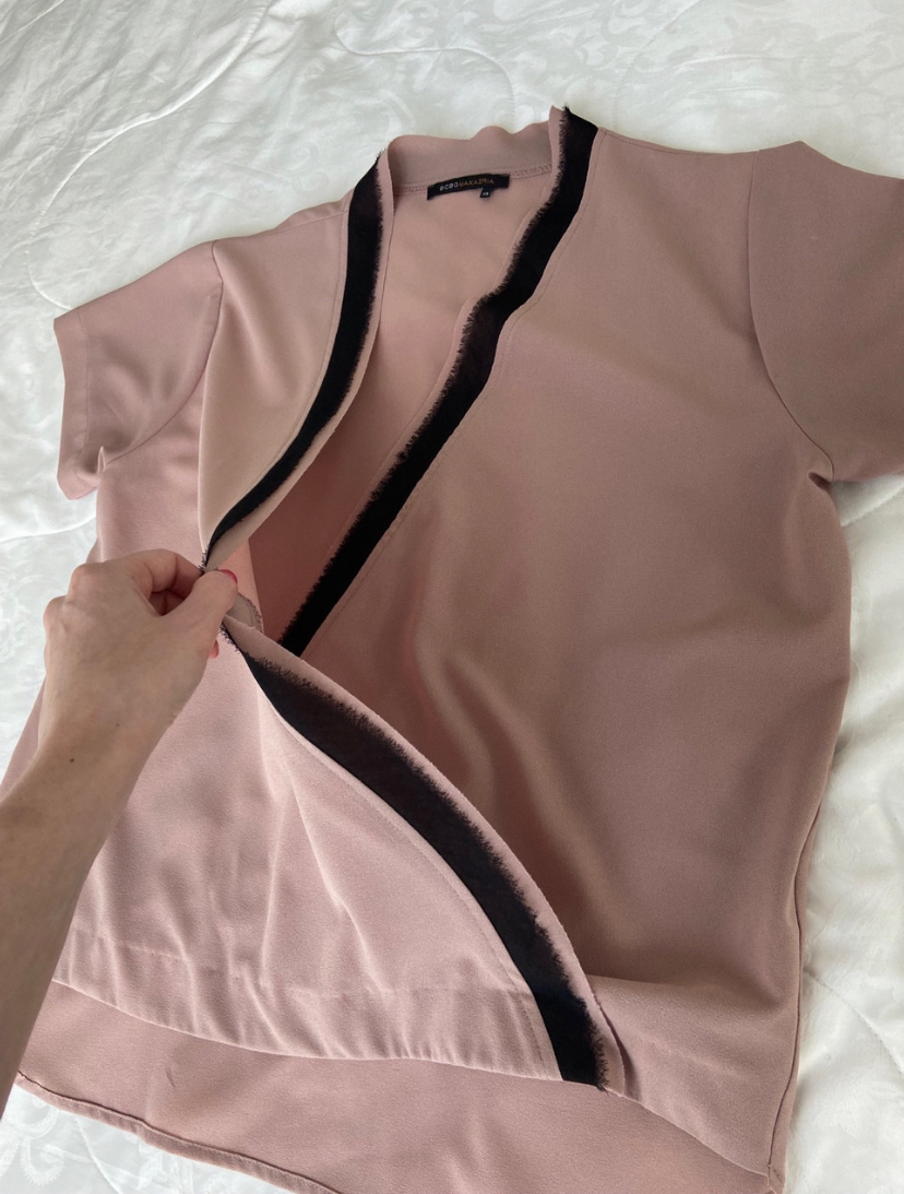 BCBGMAXAZRIA Drape Wrap Top, Size XS-S - photo 2