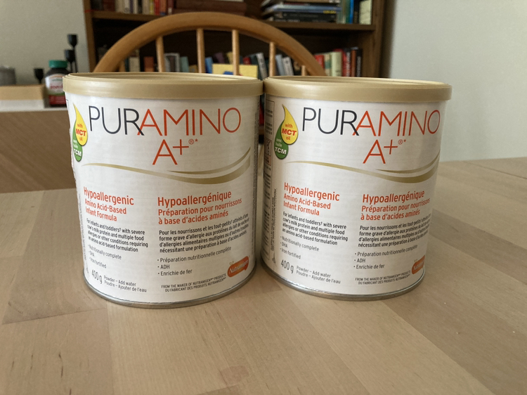 Puramino A+ Baby Formula #freecycle