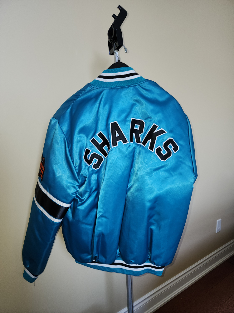 Vintage Sharks Satin Bomber 🦈 image indicator(3)