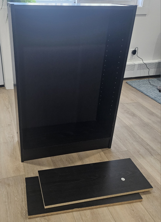 Black Bookshelf